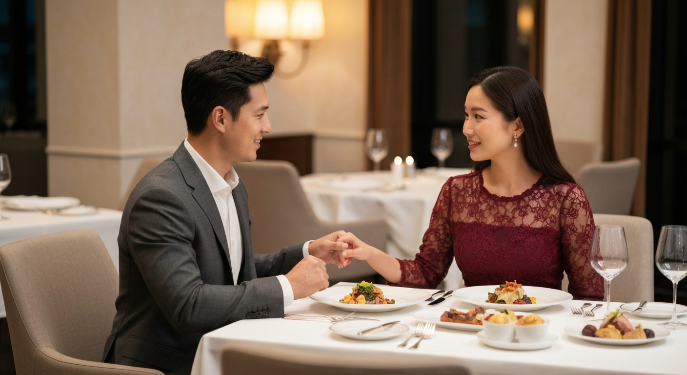 Tischmanieren Date: Stilsicher essen im Restaurant